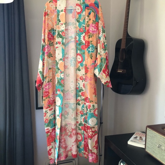 SOLD Spell Delilah Maxi Kimono OS - Picture 3 of 8